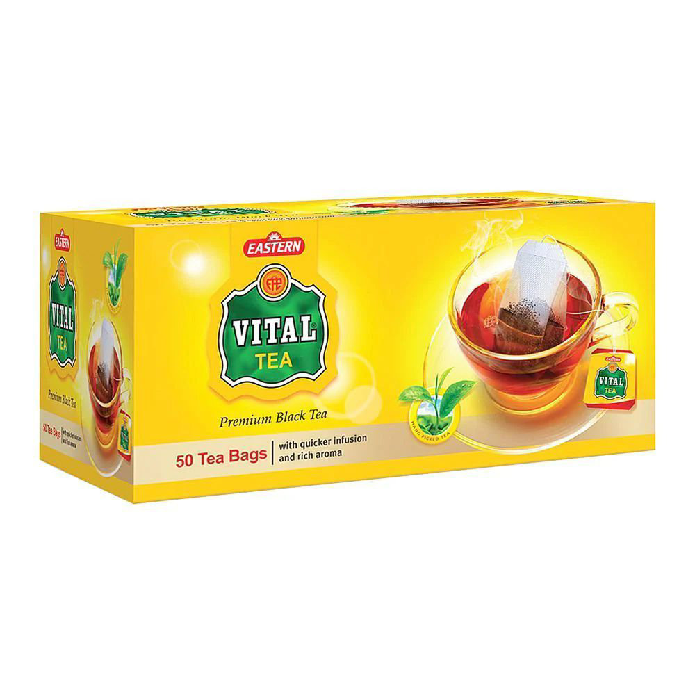 Picture of Vital Black 50 Tea Bags 100gm