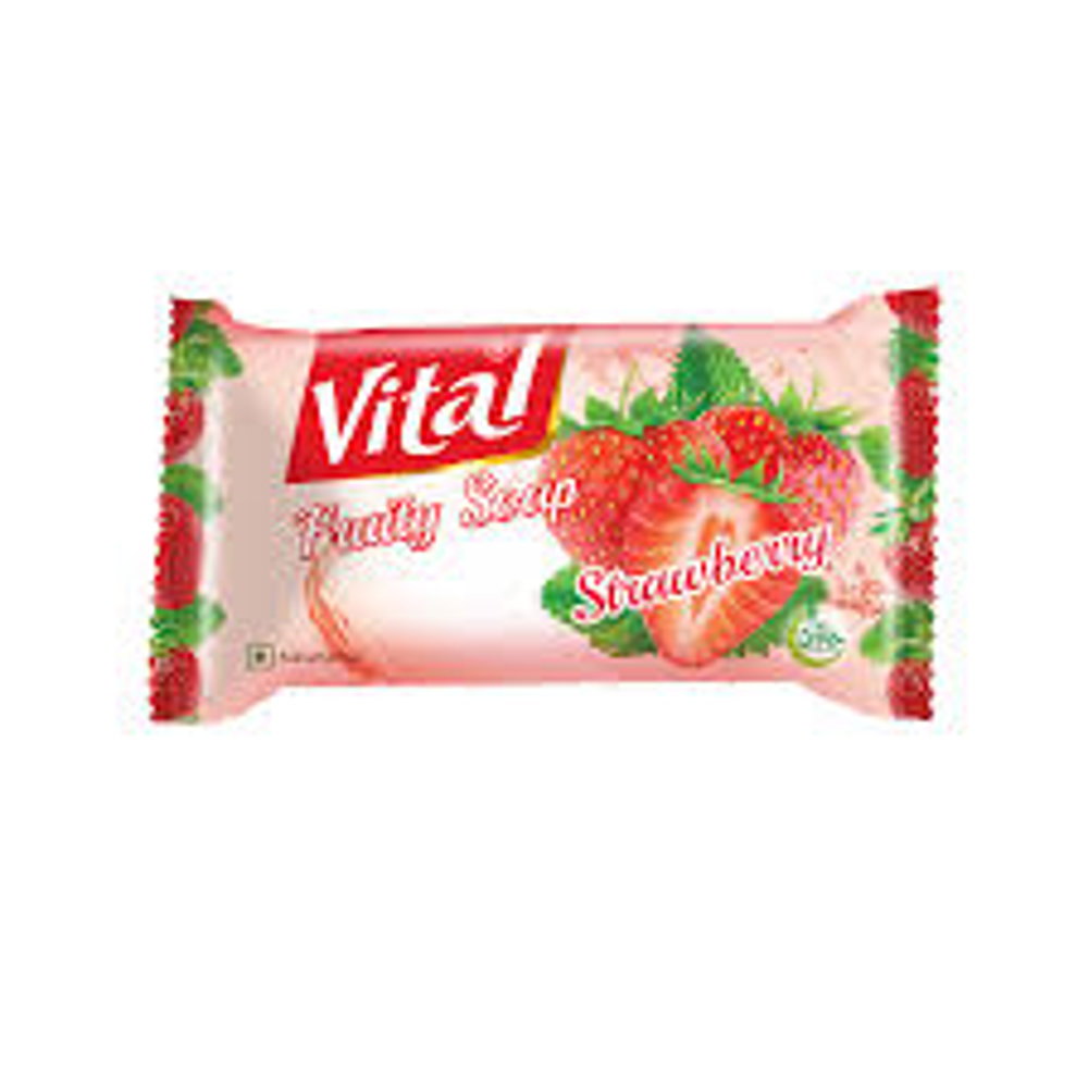 Picture of Vital Fruity Strawberry Soap 120gm