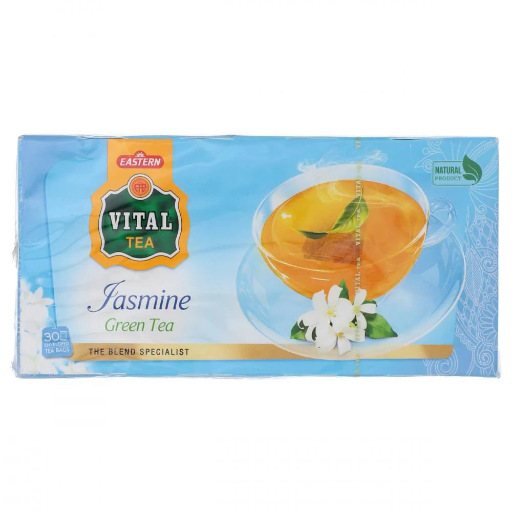 Picture of Vital Jasmine Green Tea 30 Bags 45gm