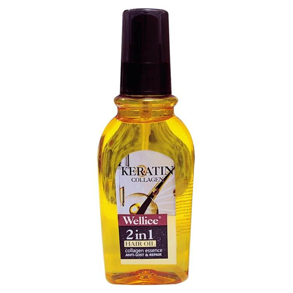 Picture of Wellice Keratin 2 In 1 Hair Oil 120ml B134-11