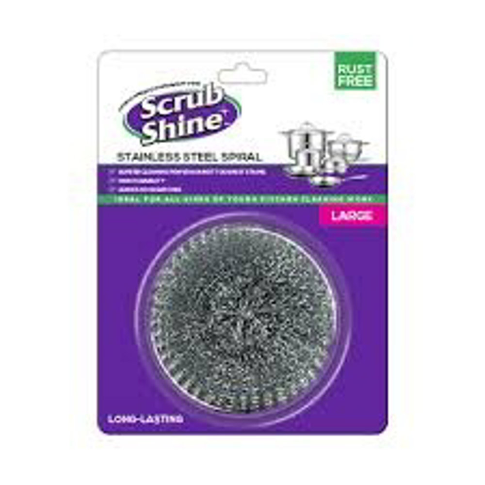 Picture of Scrub Shine Large Stainless Steel Spiral