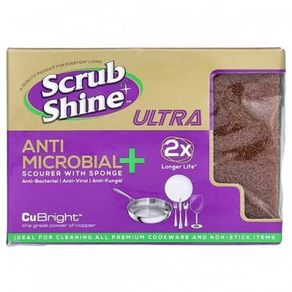 Picture of Scrub Shine Regular Scourer+sponge