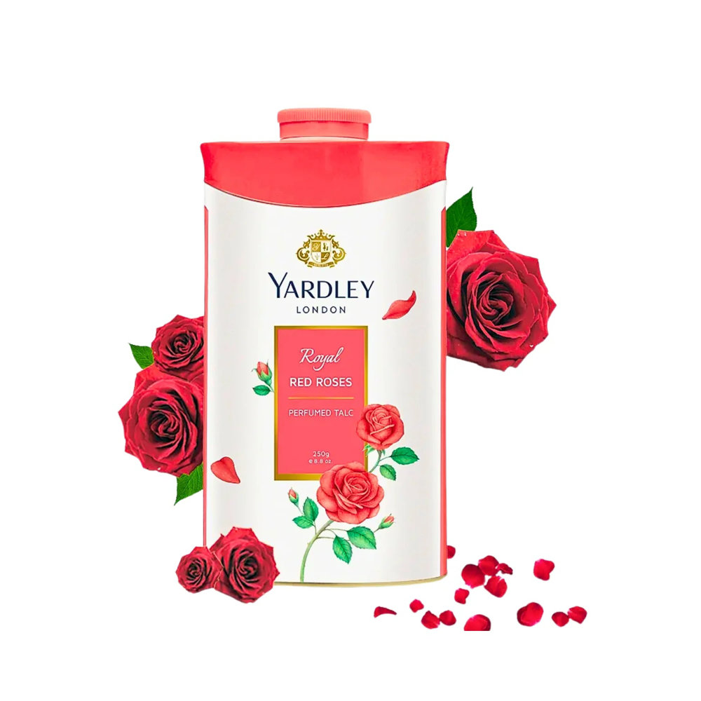 Picture of Yardley London Royal Red Roses Talcum Powder 250g