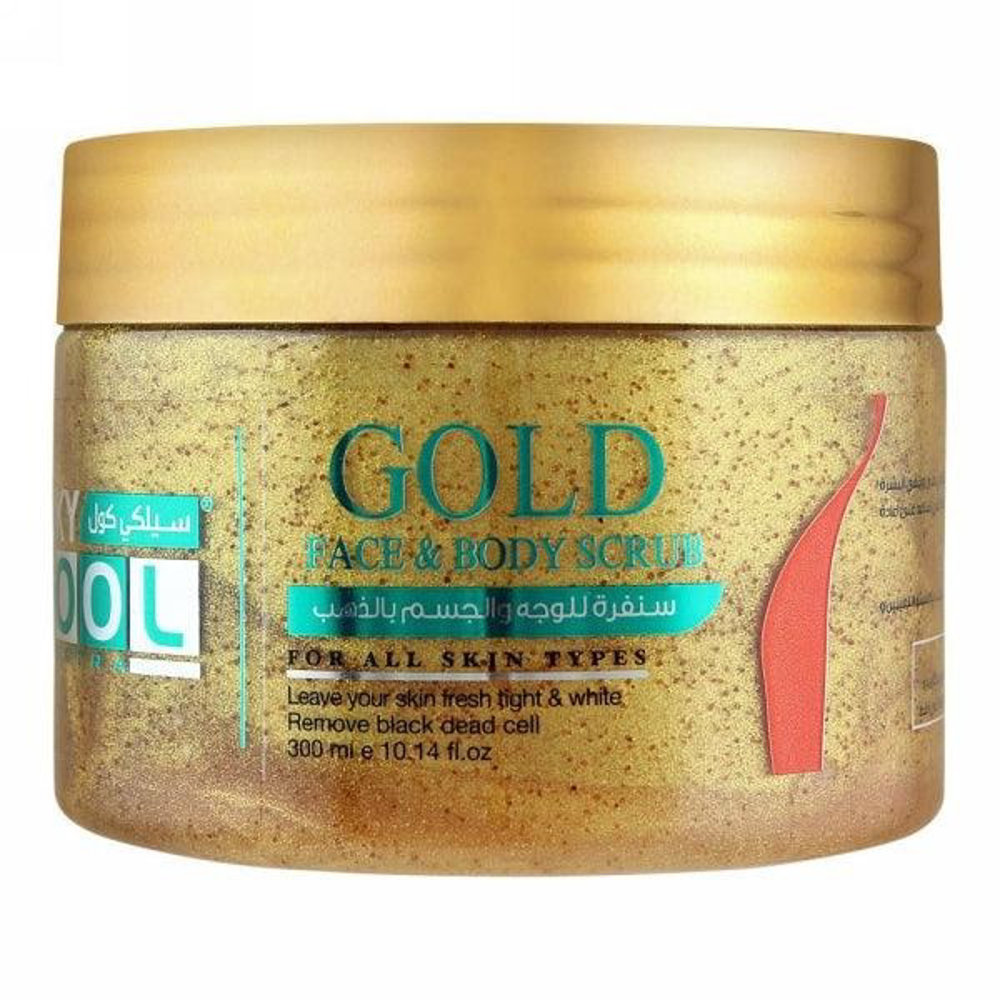 Picture of Silky Cool Gold Face & Body Scrub Gel 300ml