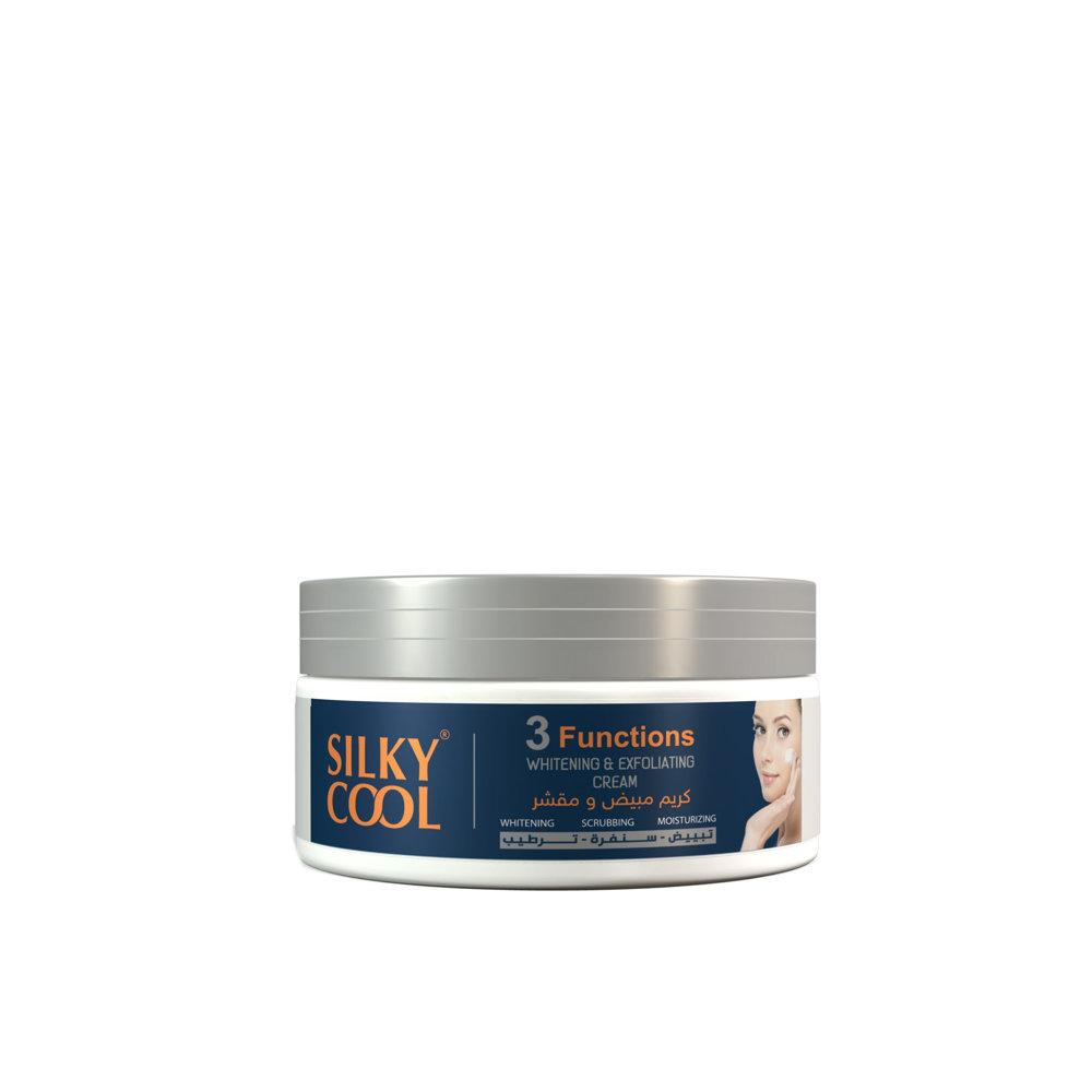 Picture of Silky Cool 3 Function Whitening And Exfoliating Cream 200ml