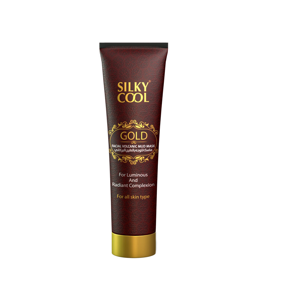 Picture of Silky Cool Gold Facial Volcanic Mud Mask 140ml