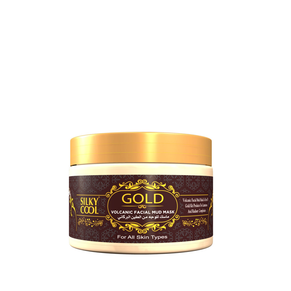 Picture of Silky Gold Facial Volcanic Mud Mask 350ml