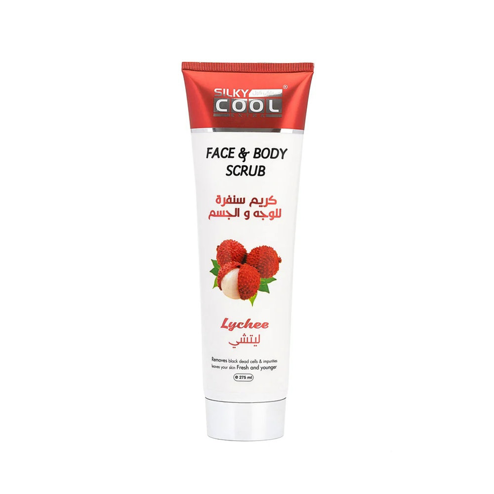 Picture of Silky Cool Lychee Face And Body Scrub 275ml