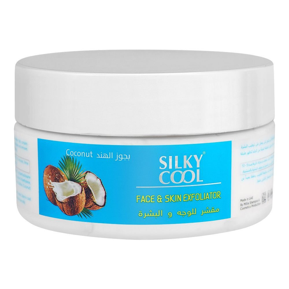 Picture of Silky Cool Coconut Face And Skin Exfoliator 200ml