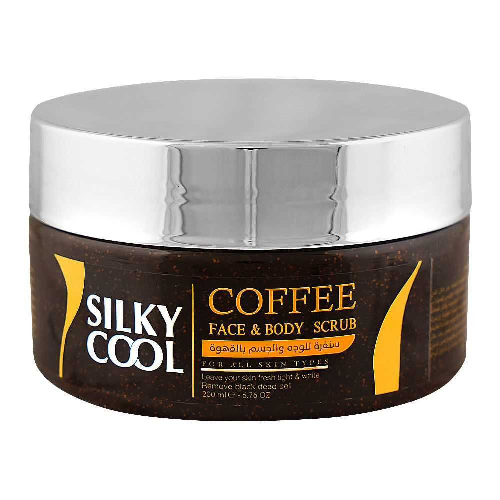 Picture of Silky Cool Coffee Face And Body Scrub 200ml