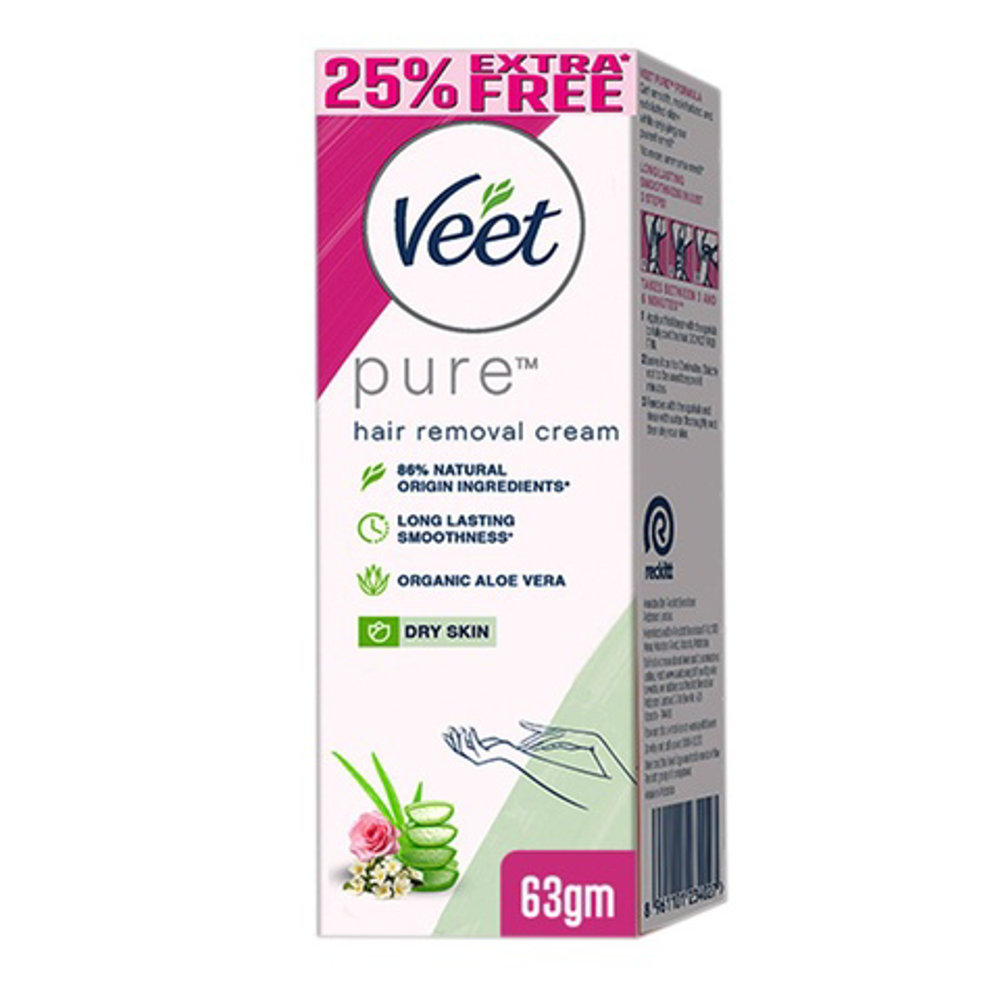 Picture of Veet Dry Skin Hair Removal Cream 63gm