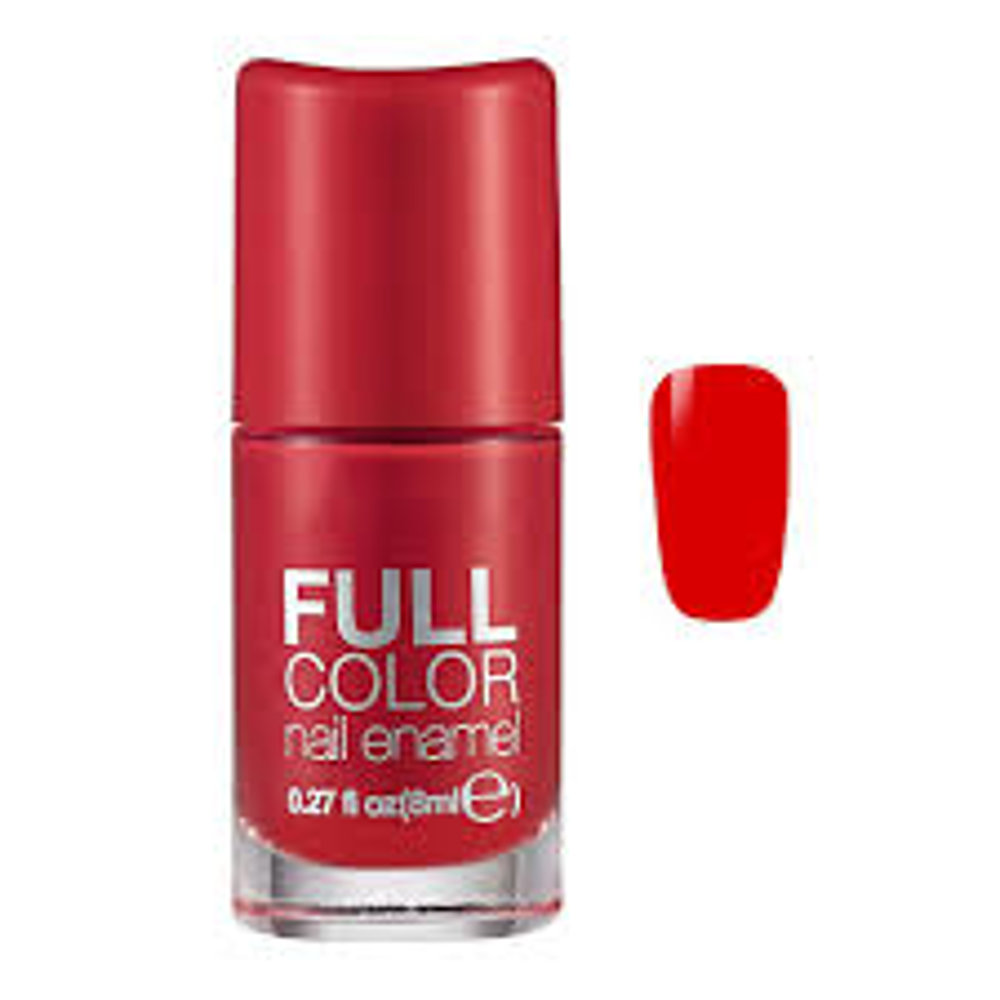Picture of Flormar Full Color Nail Polish Fc08 Optimistic Red 8ml