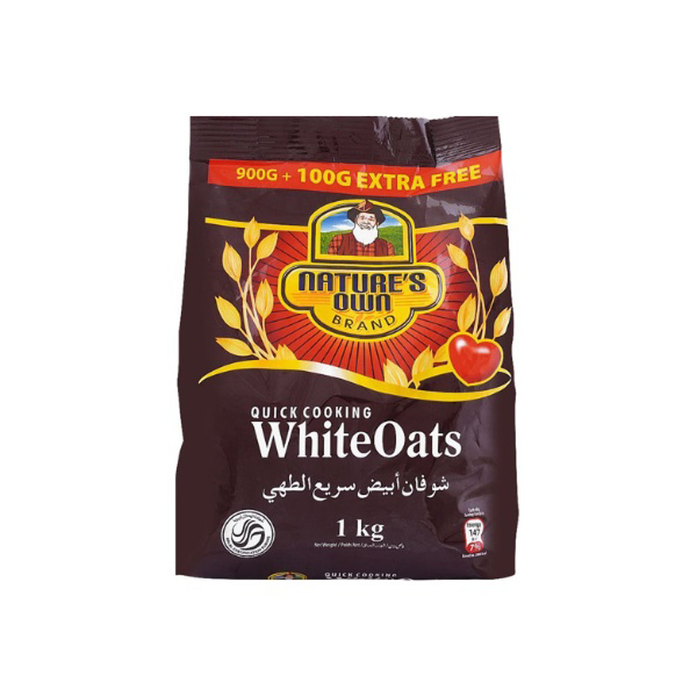 Picture of Nature's Own White Oats 1kg