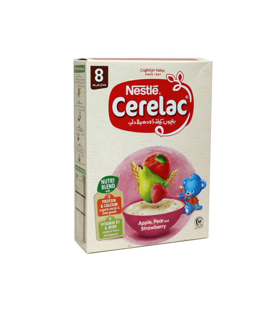Picture of Nestle Cerelac Apple Pear & Strawberry 175gm