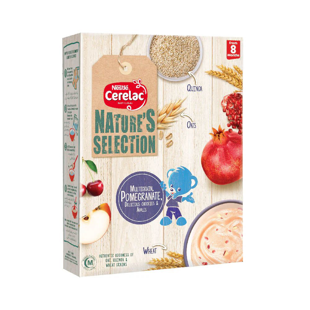 Picture of Nestle Cerelac Multigrain Pomegranate & Apple 350gm