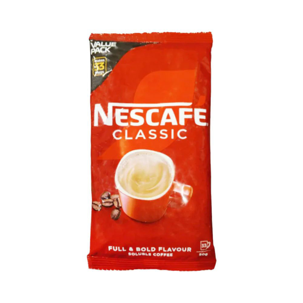Picture of Nestle Classic Soluble Coffee Pack 50gm