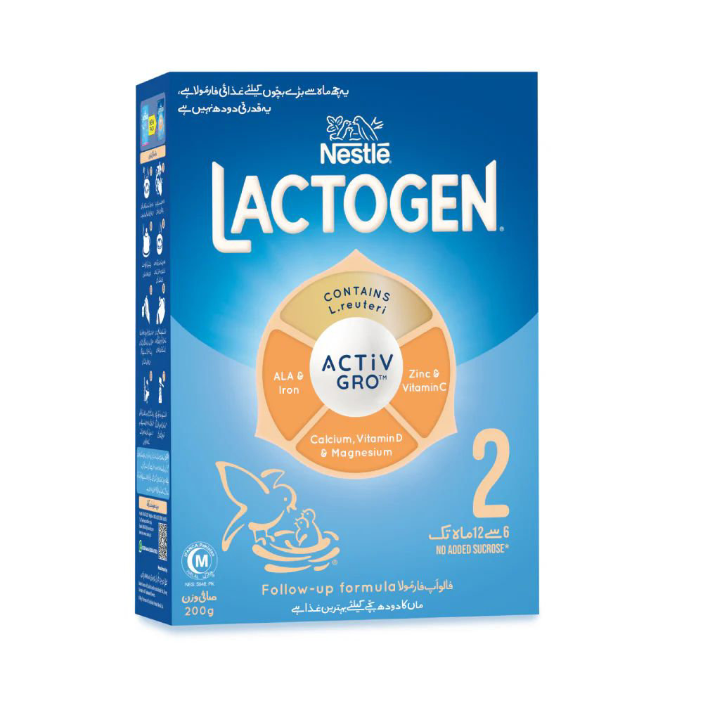 Picture of Nestle Lactogen Active Gro 2 200gm