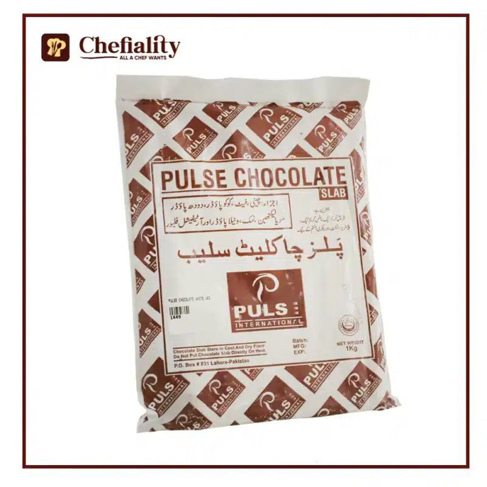 Picture of Pulse Chocolate Slab White Pack 1kg