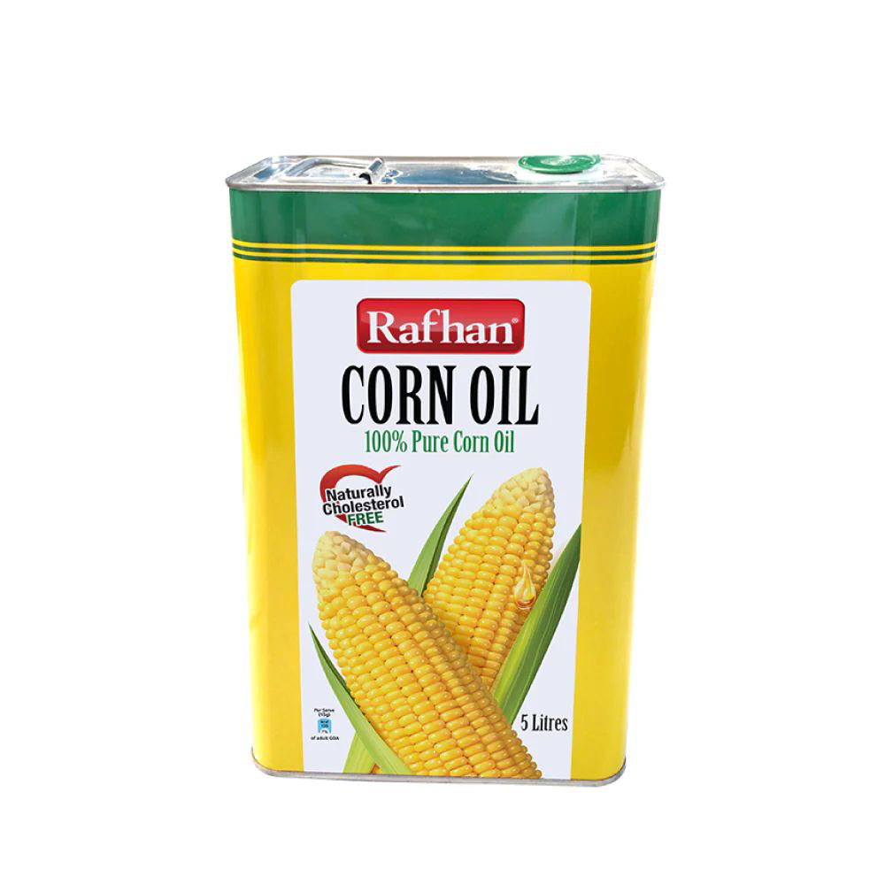Picture of Rafhan Corn Oil Cholesterol Free 5 Ltr