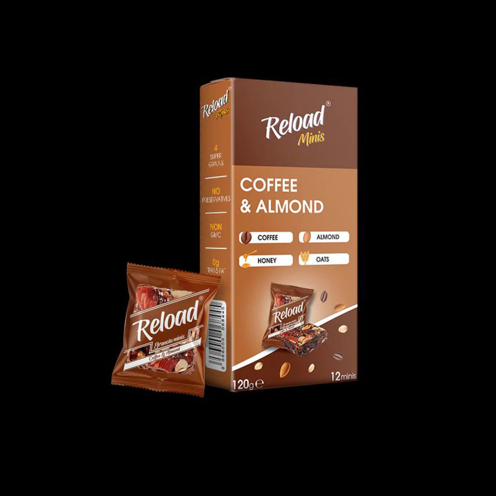 Picture of Reload Minis Coffee & Almond 120gm