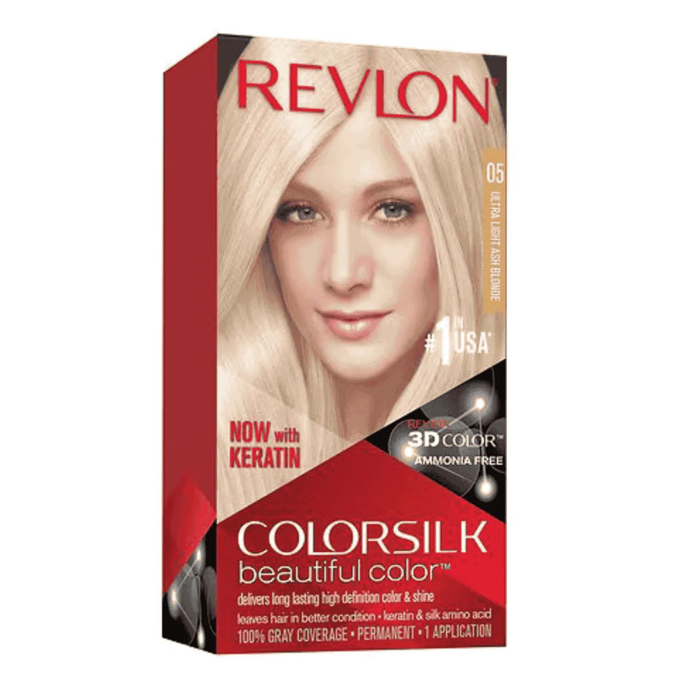 Picture of Revlon Keratin Ultra Light Ash Blonde Color #05