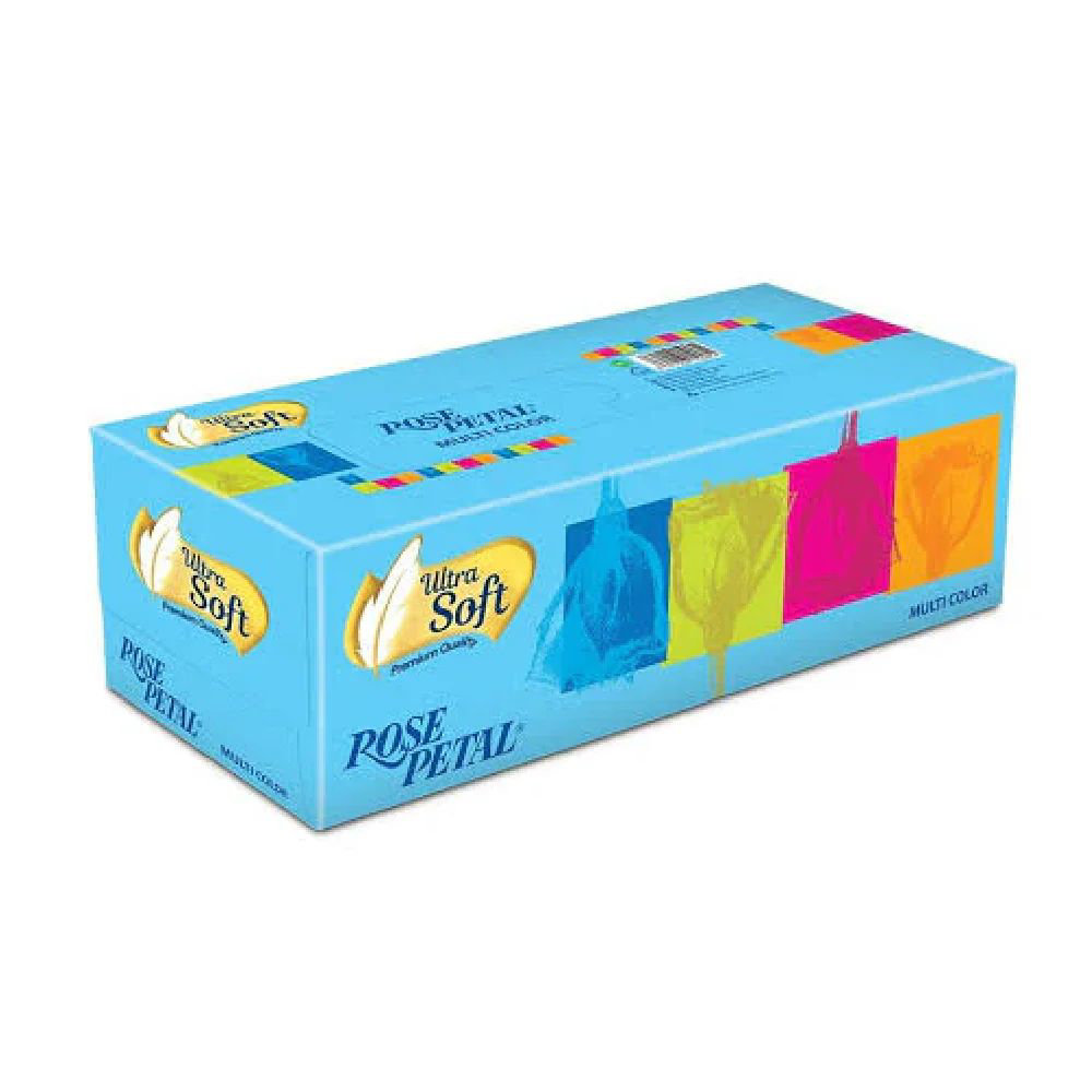 Picture of Rose Petal Multi Coloure Ultra Soft Tissue