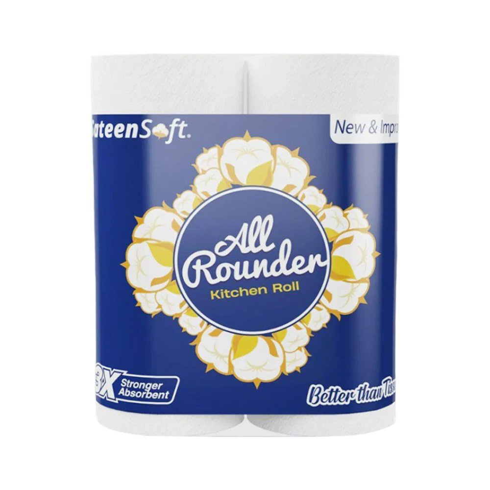 Picture of Sateen Soft All Rounder Kitchen Roll Large Big