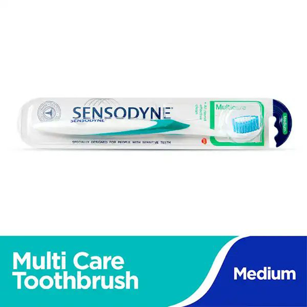 Picture of Sensodyne Multi Care 2 Piece Toothbrush Medium