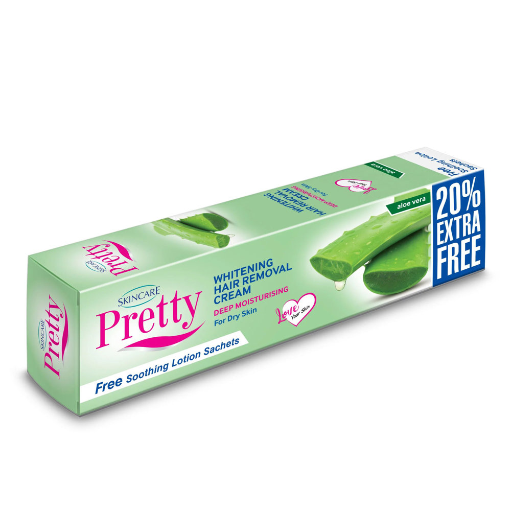 Picture of Skin Care Pretty Aloe Vera  Whitening Hair Removal Cream 125ML