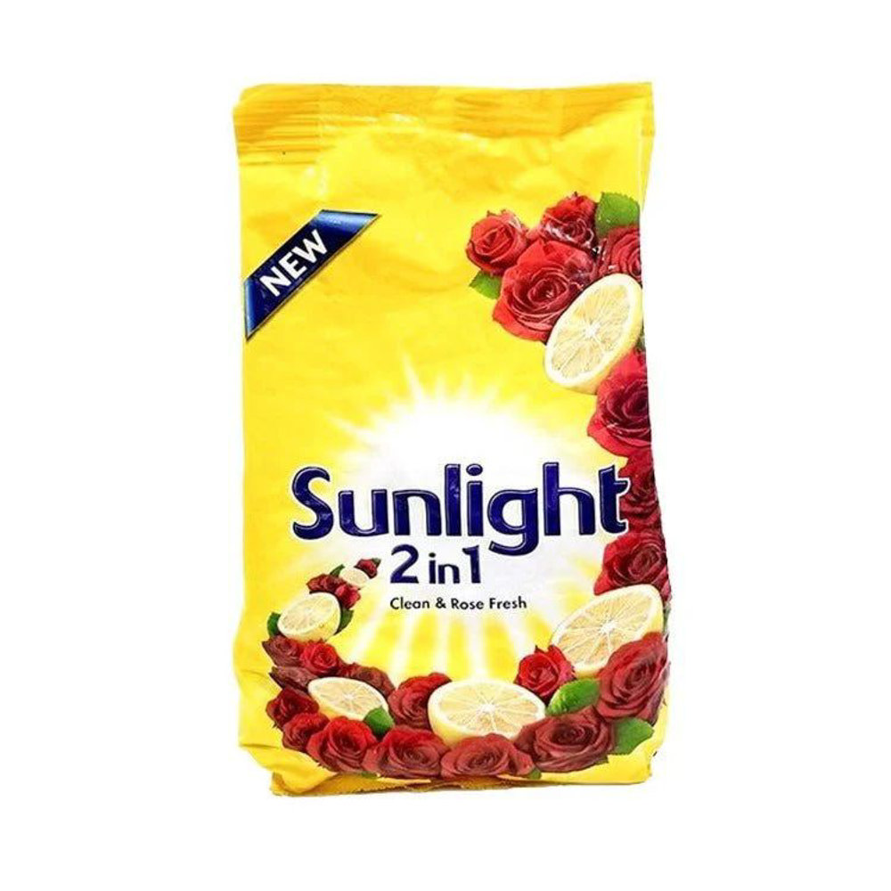 Picture of Sunlight 2in1 Rose Washing Powder 390gm