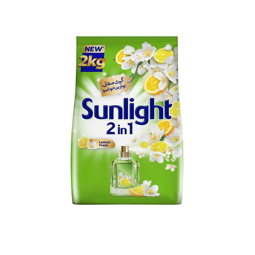 Picture of Sunlight Washing Powder 2in1 Green 2kg