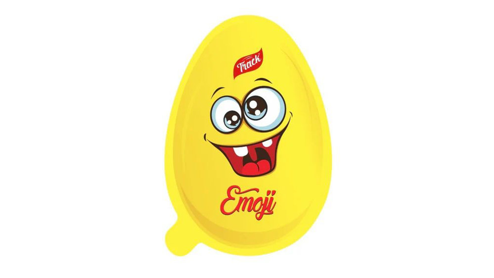 Picture of Track Emoji Egg Candy 20gm