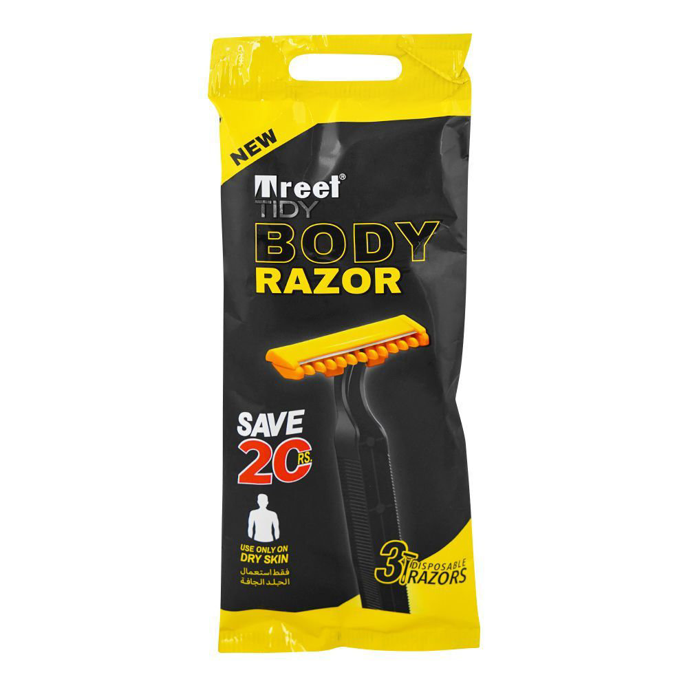 Picture of Treet Tidy Body Razor 3 Piece
