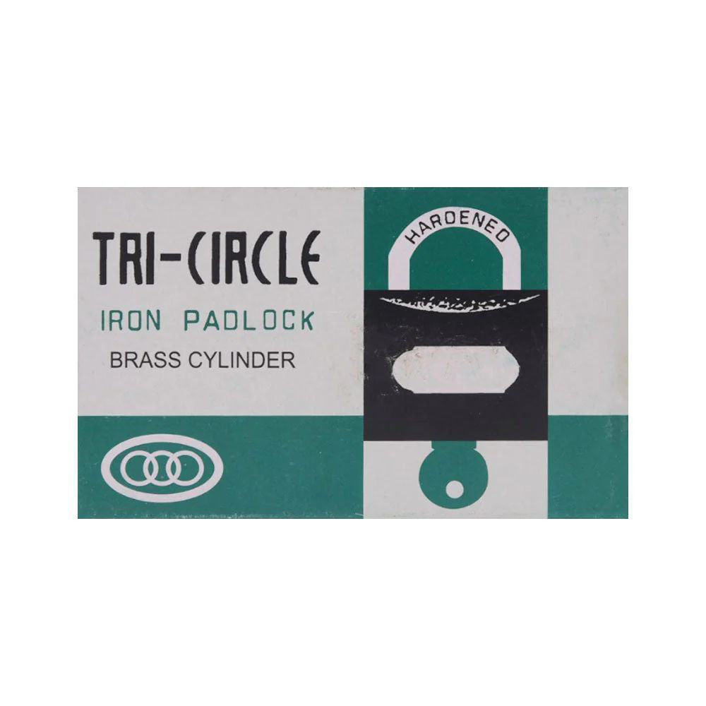 Picture of Tri-circle Iron Padlock 63mm
