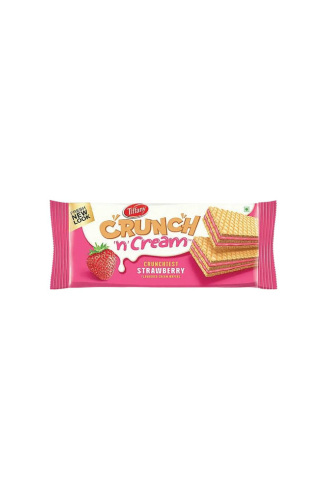 Picture of Tiffany Crunch Wafers Strawberry 65gm