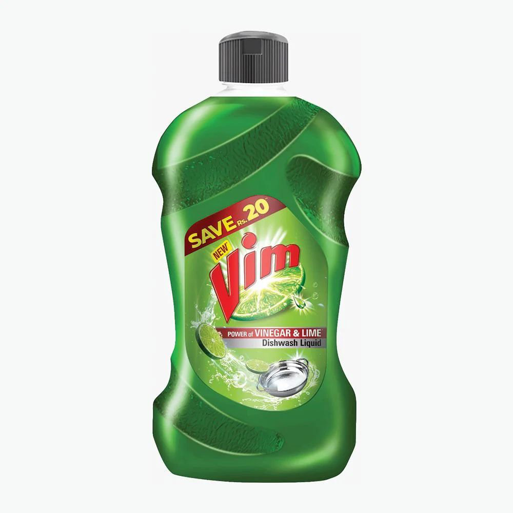 Picture of Vim Vinger & Lime Dishwash Liquid 450ml