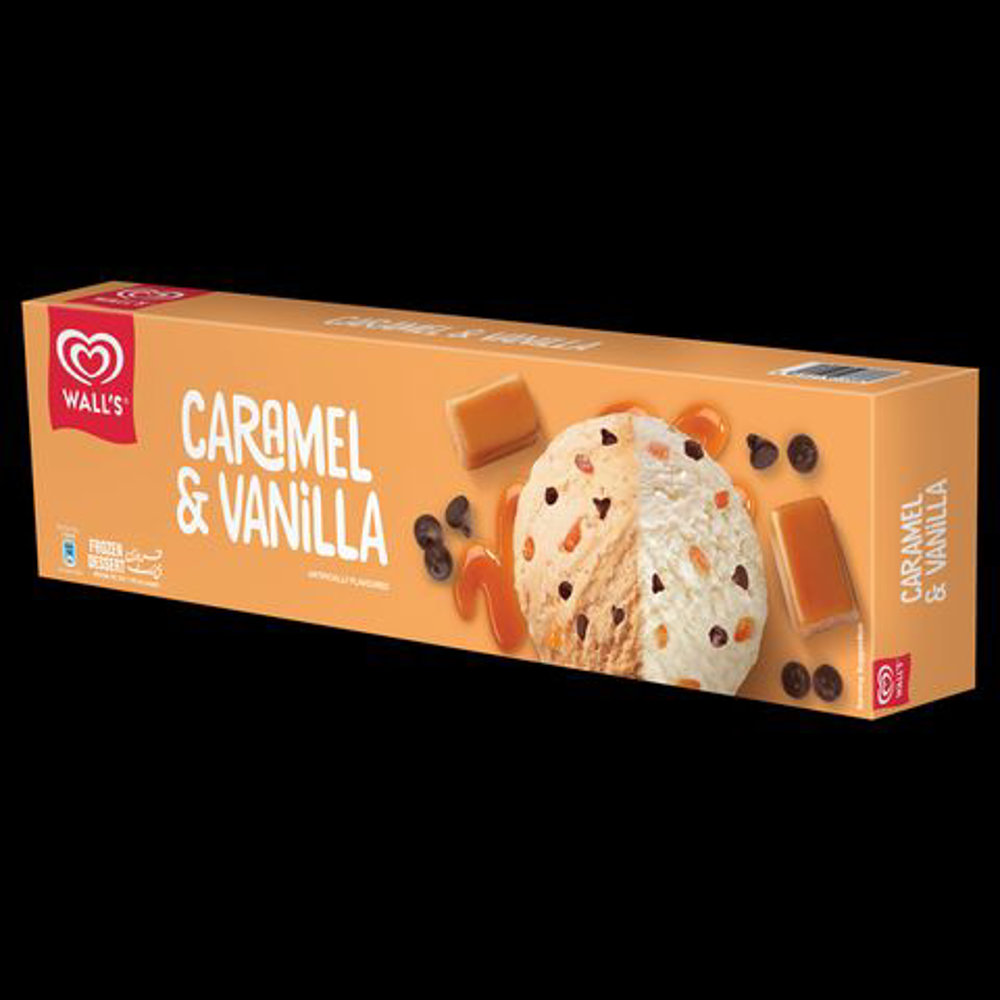 Picture of Wall's Caramel Vanilla Ice Cream 775ML