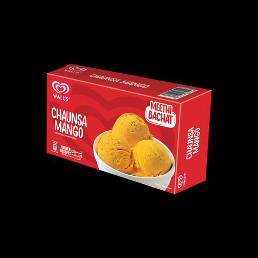 Picture of Wall's Chaunsa Mango Ice Cream 375ML
