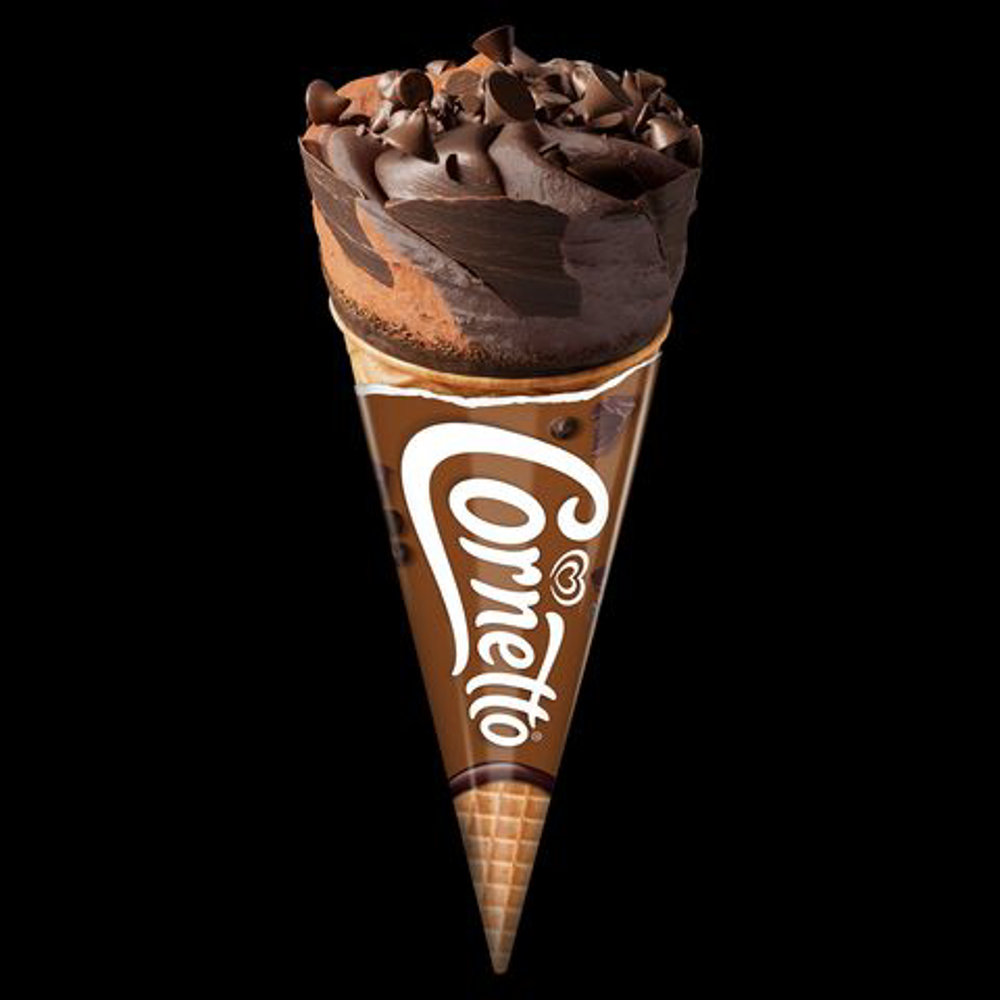 Picture of Wall's Cornetto Double Chocolate Ice Cream 100ML