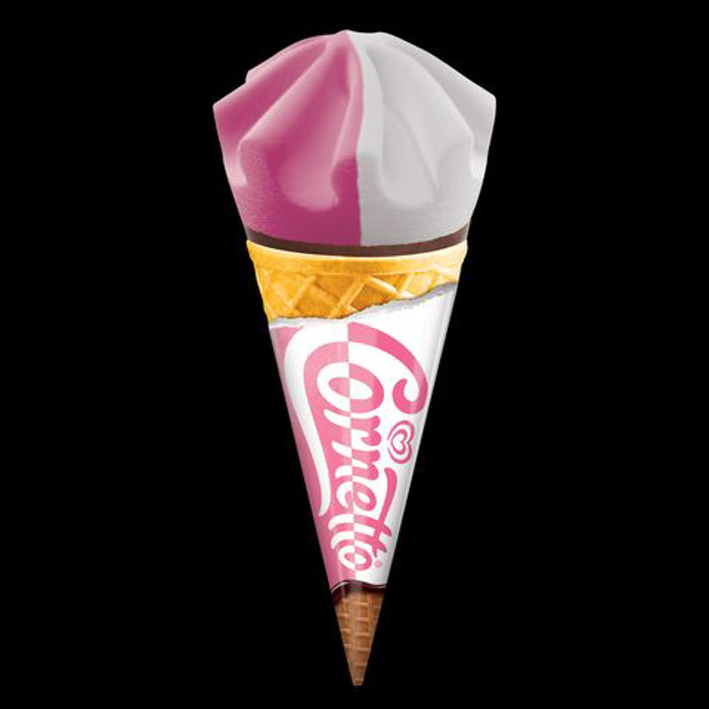 Picture of Wall's Cornetto Strawberry & Vanilla Ice Cream 80ML