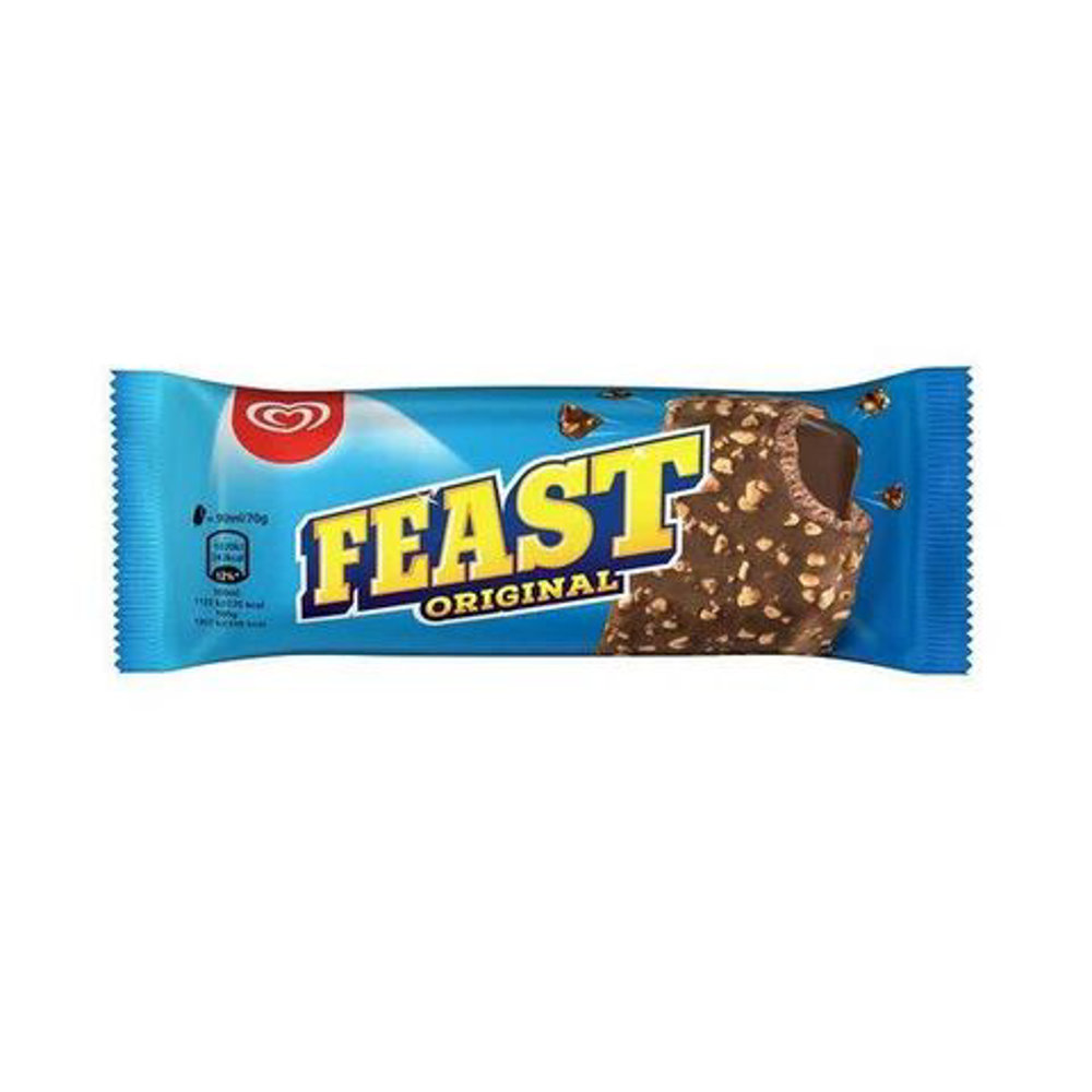 Picture of Wall's Feast Chocolate Ice Cream 75ML