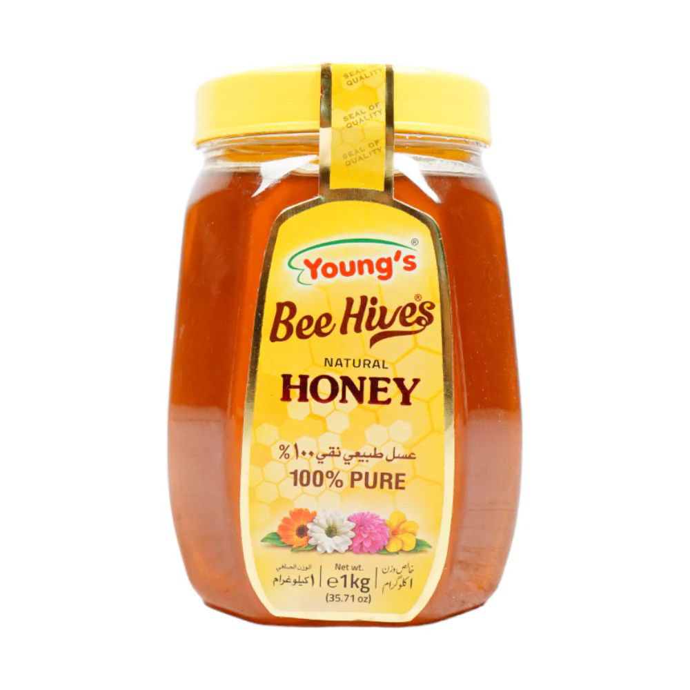 Picture of Young's Bee Hives Natural Honey 1kg