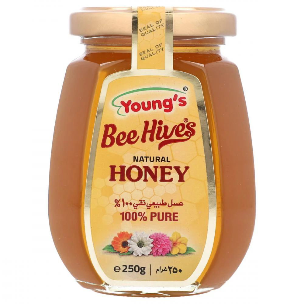 Picture of Young's Bee Hives Natural Honey 250gm
