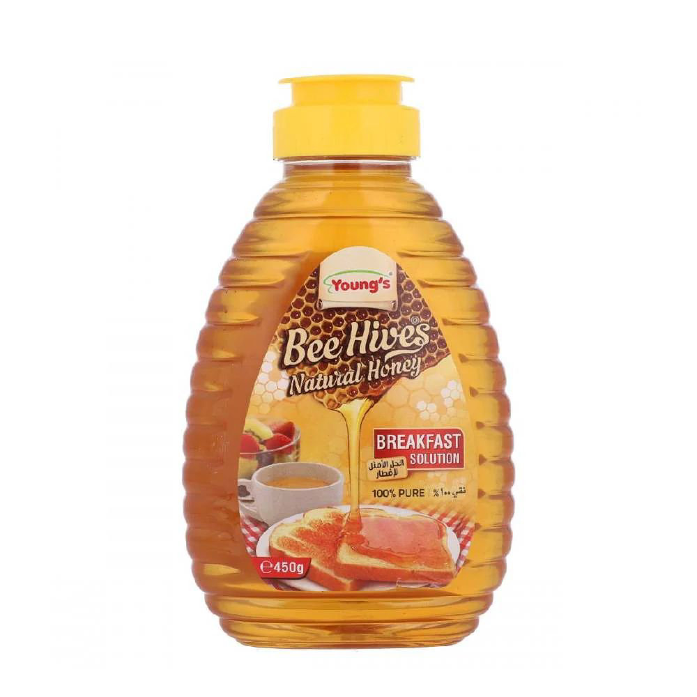 Picture of Young's Bee Hives Natural Honey 450gm