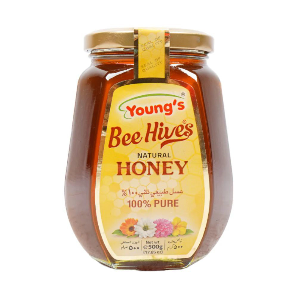 Picture of Young's Bee Hives Natural Honey 500gm