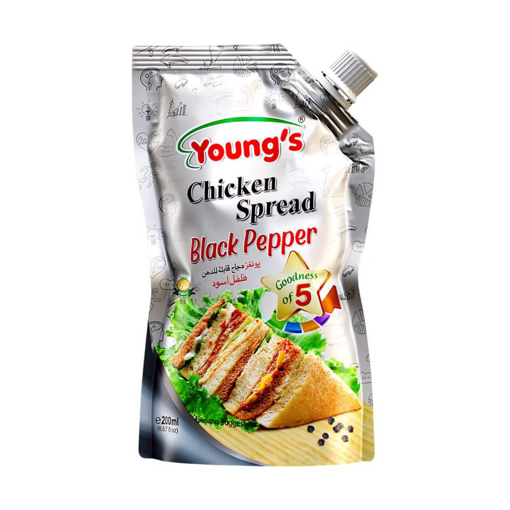 Picture of Young's Chicken Spread Black Pepper 200ml