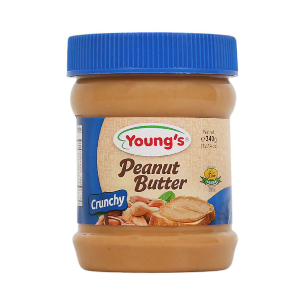 Picture of Young's Crunchy Peanut Butter 340gm