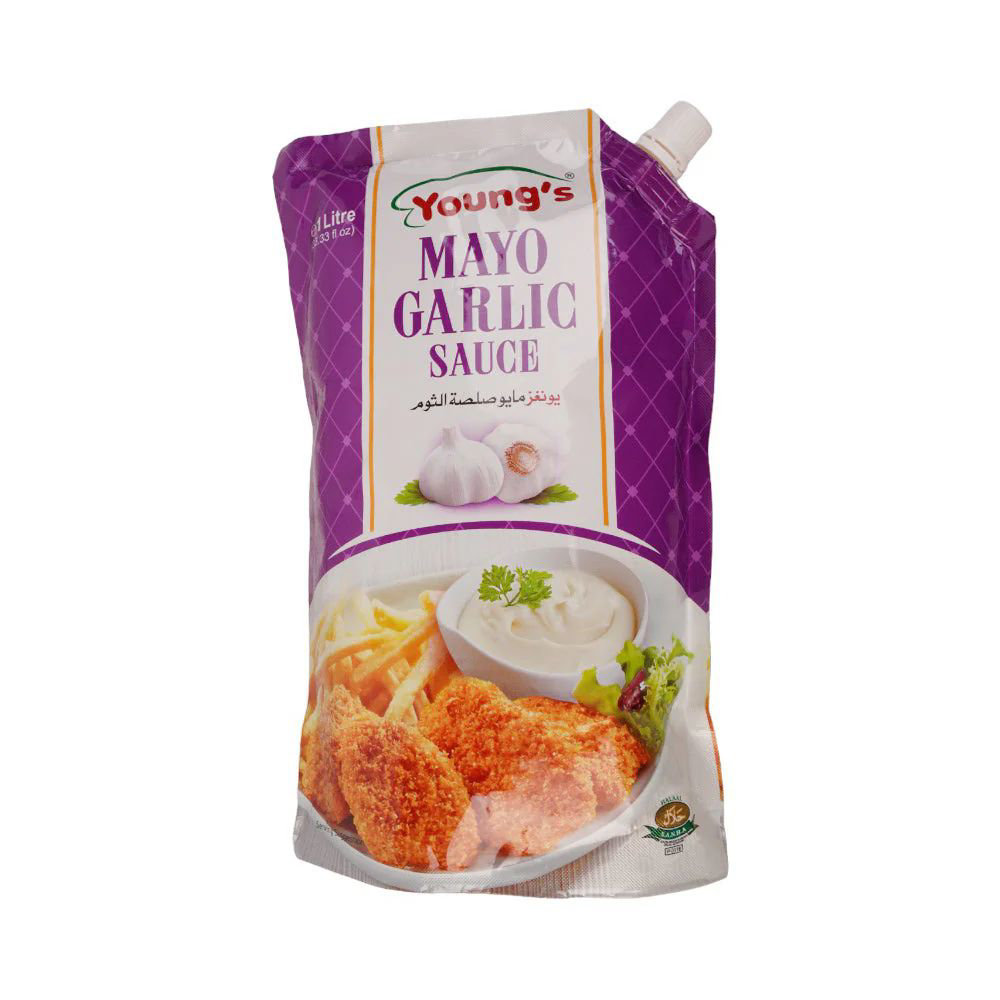 Picture of Young's Mayo Garlic Sauce 1ltr