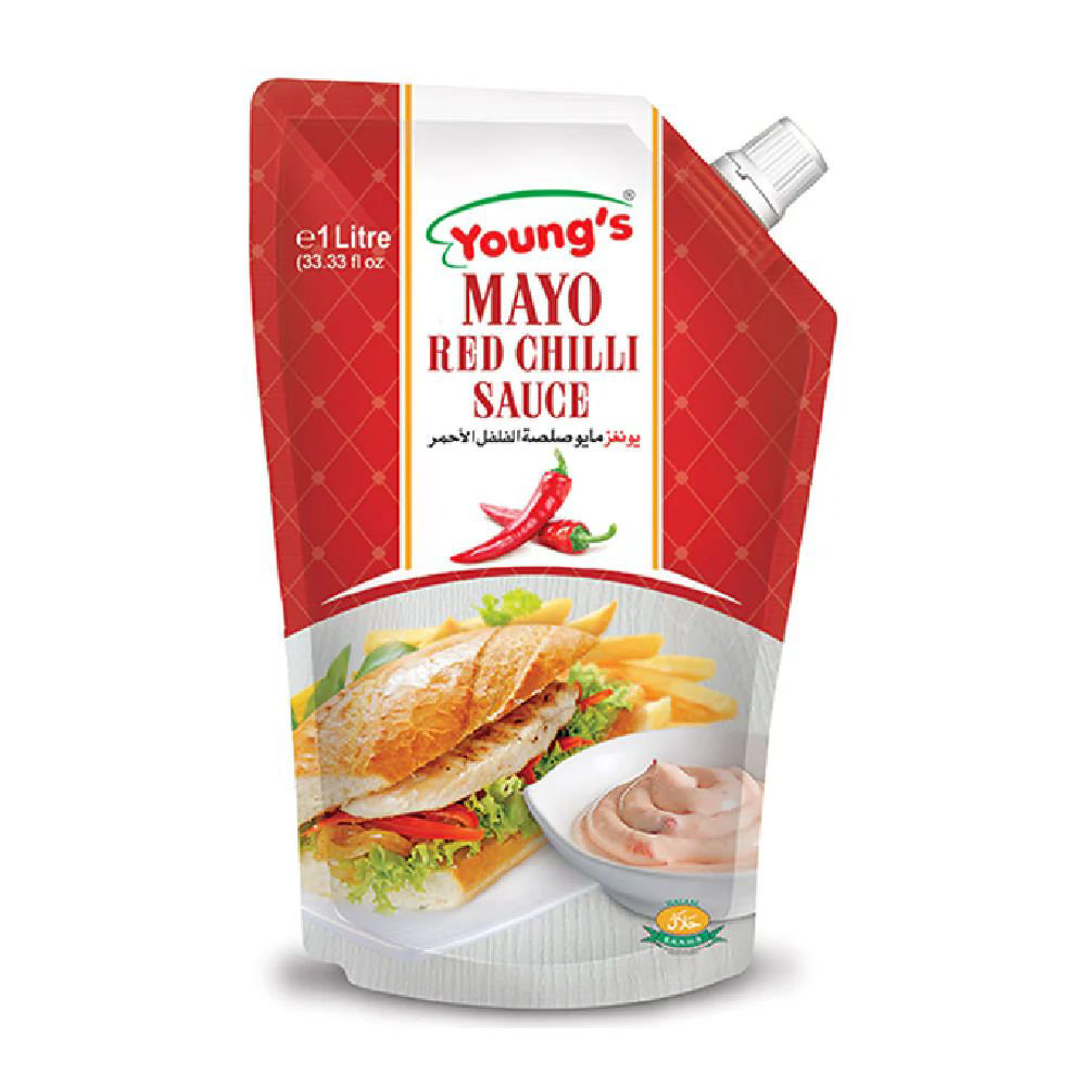 Picture of Young's Mayo Red Chilli Sauce 1ltr