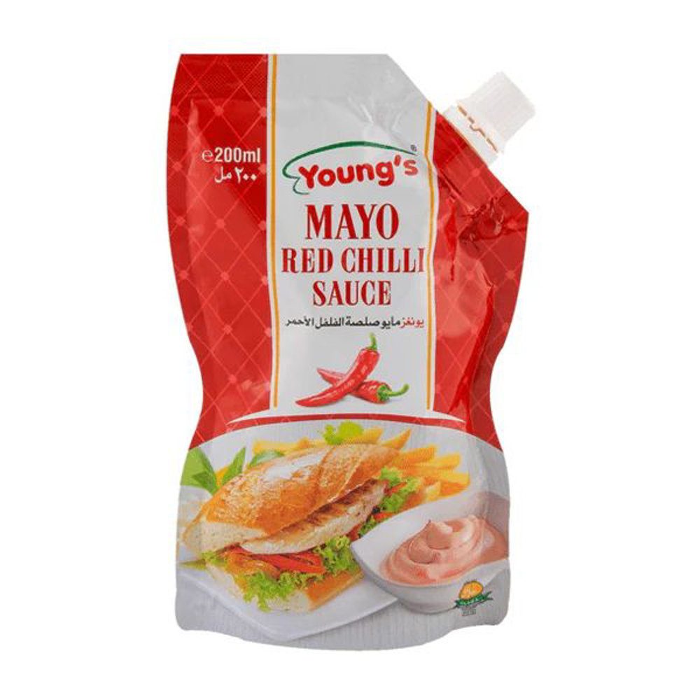 Picture of Young's Mayo Red Chilli Sauce 200ml